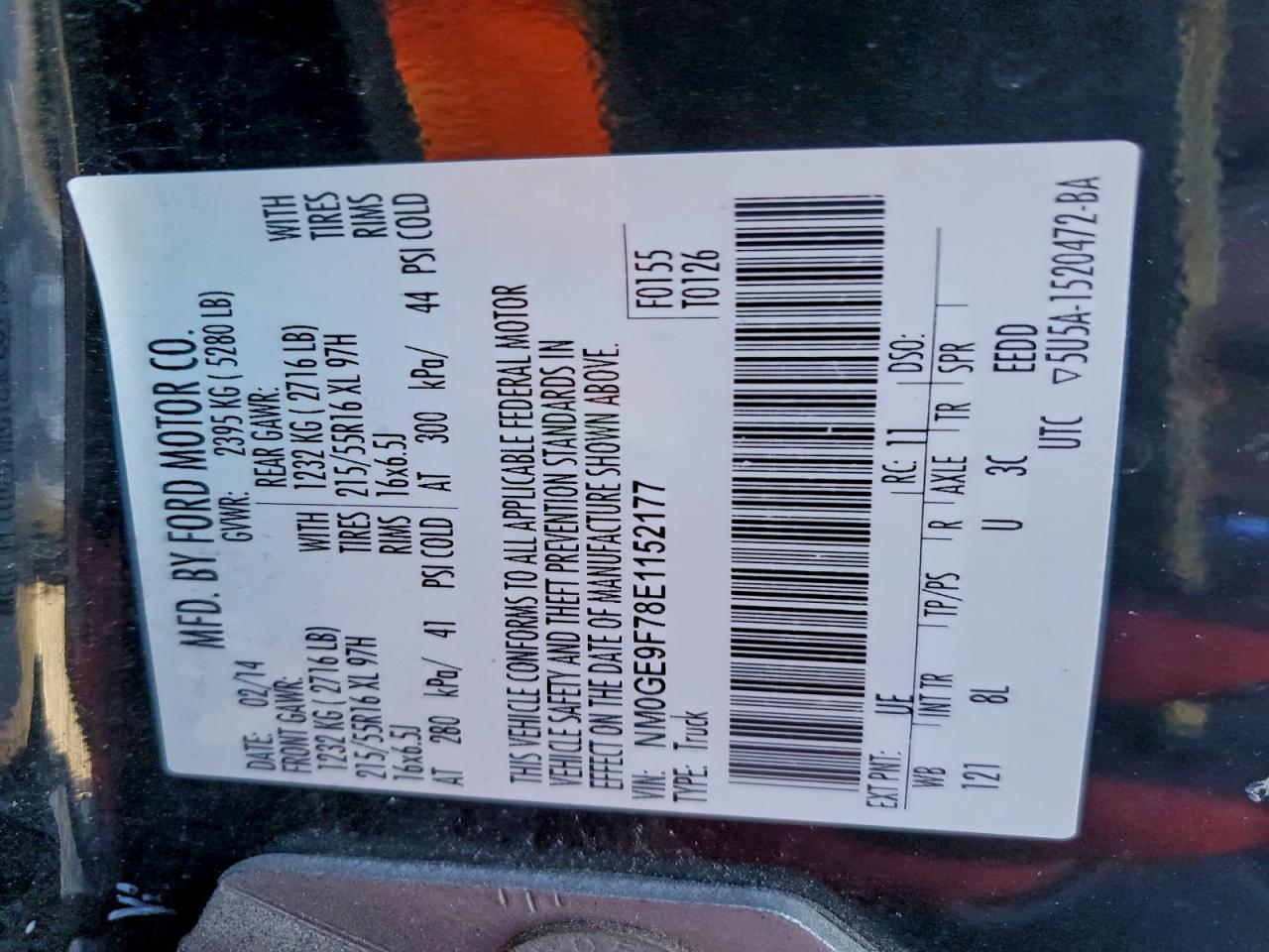 FORD TRANSIT CONNECT XLT