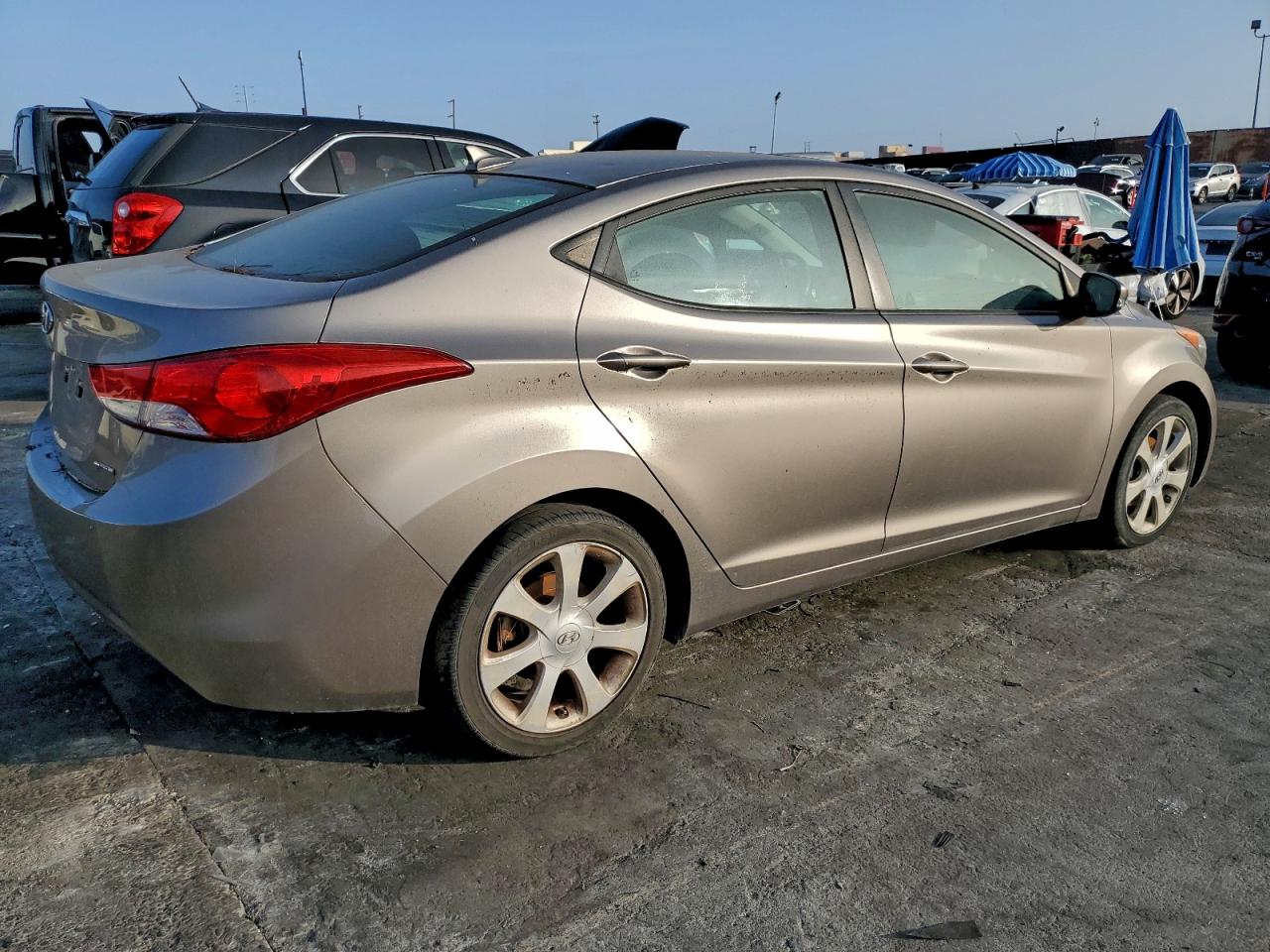 Lot #3317807089 2011 HYUNDAI ELANTRA GL