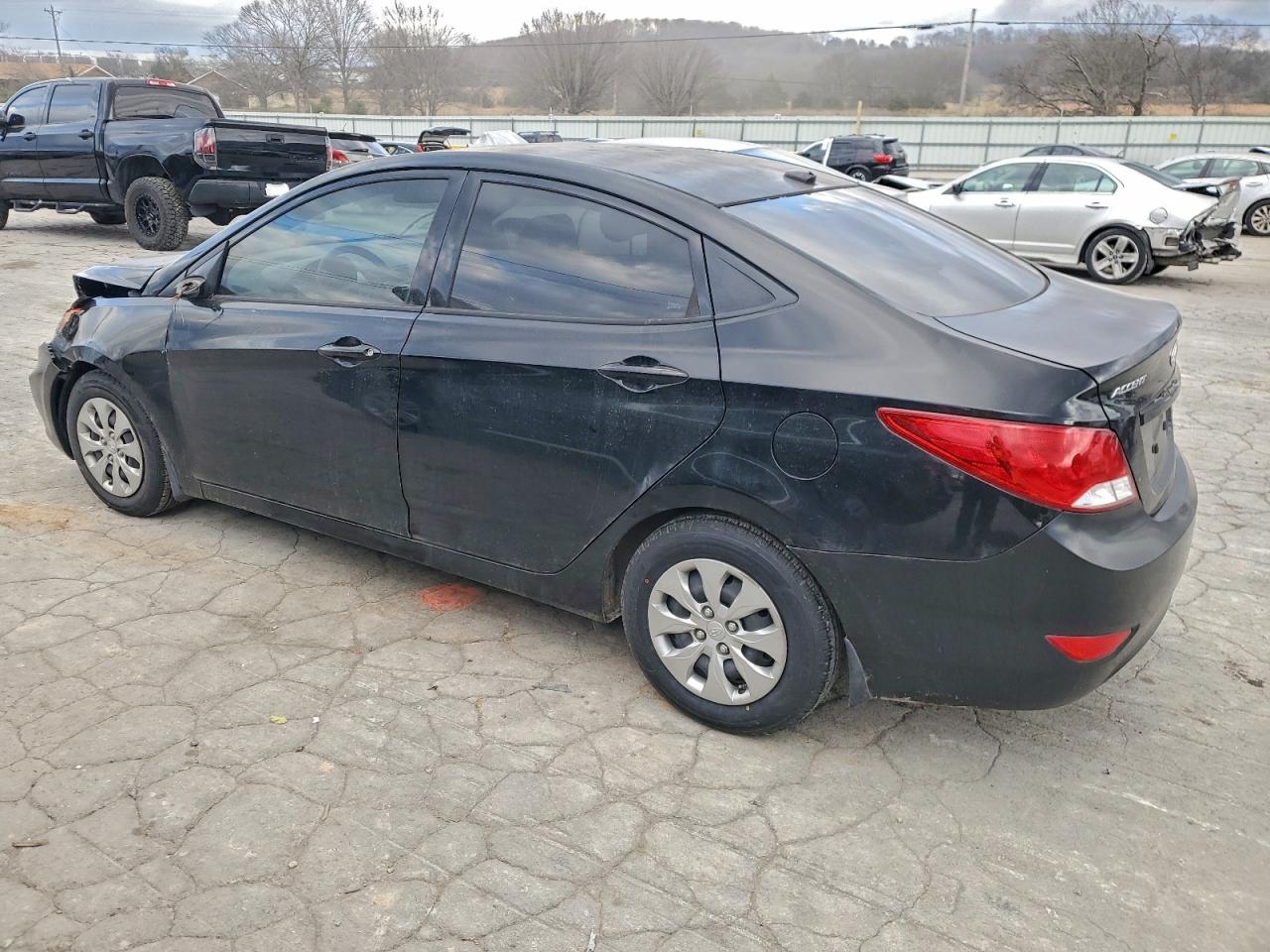 Lot #3316081218 2015 HYUNDAI ACCENT GLS