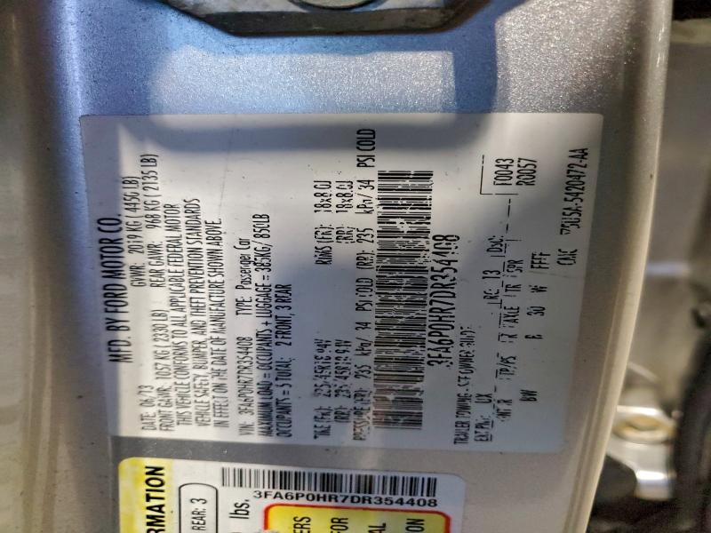 2013 FORD FUSION SE #3302699096