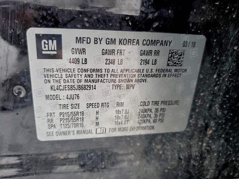 2018 BUICK ENCORE PRE #3304523530