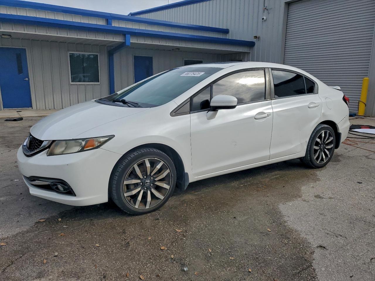 Lot #3311673318 2014 HONDA CIVIC EXL