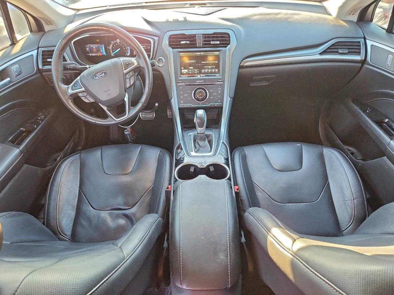 Lot #3318016543 2014 FORD FUSION TIT