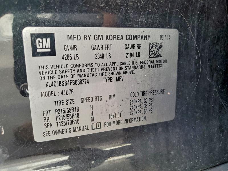 2015 BUICK ENCORE CON #3303785434