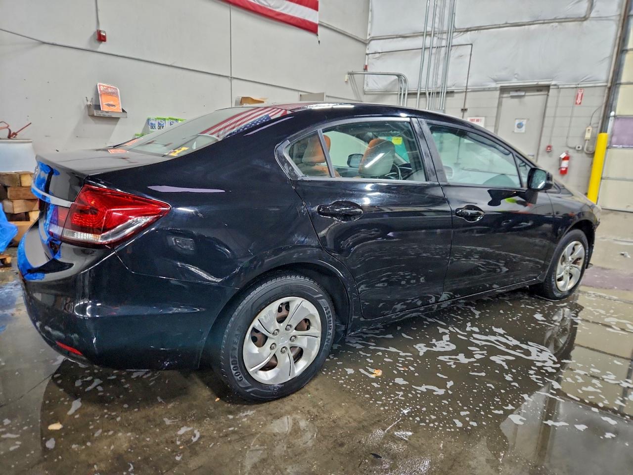 Lot #3308818078 2013 HONDA CIVIC LX