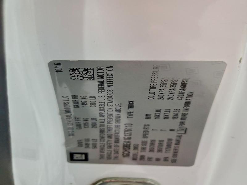 2016 CHEVROLET COLORADO #3301809400