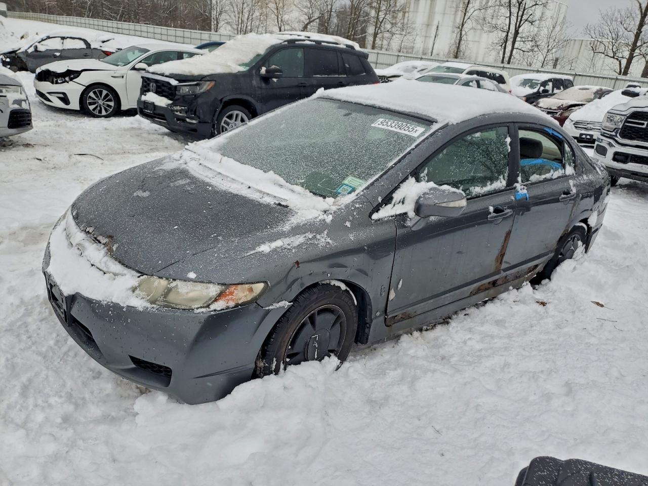 Lot #3308374288 2009 HONDA CIVIC HYBR