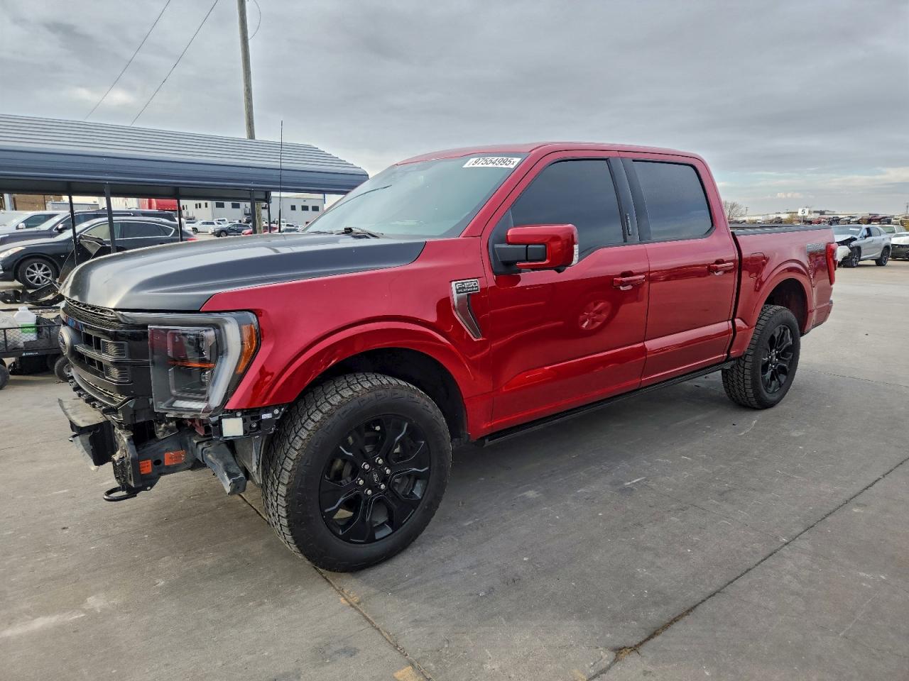 Lot #3317694087 2022 FORD F150 SUPER