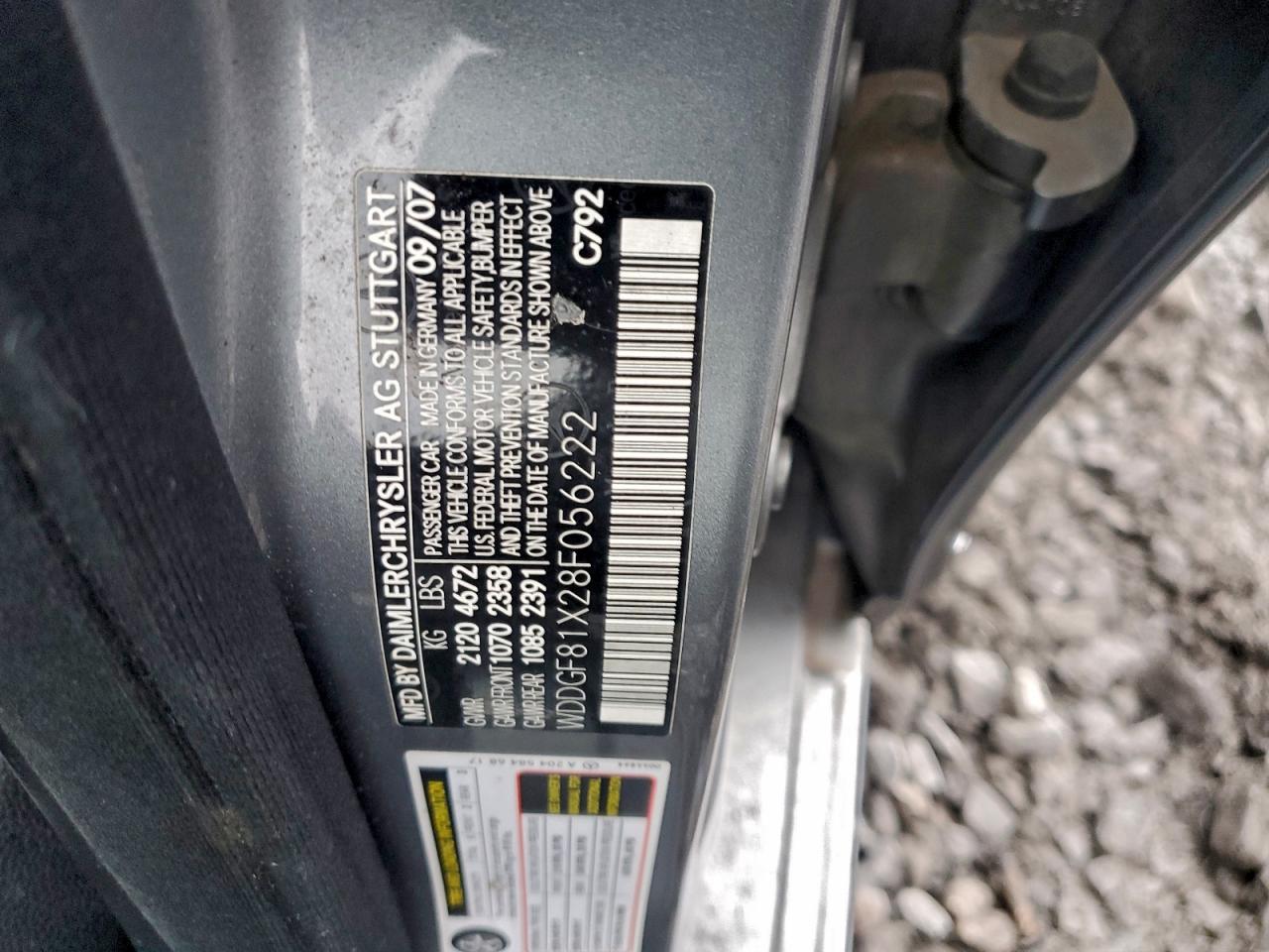 Lot #3311703231 2008 MERCEDES-BENZ C 300 4MAT