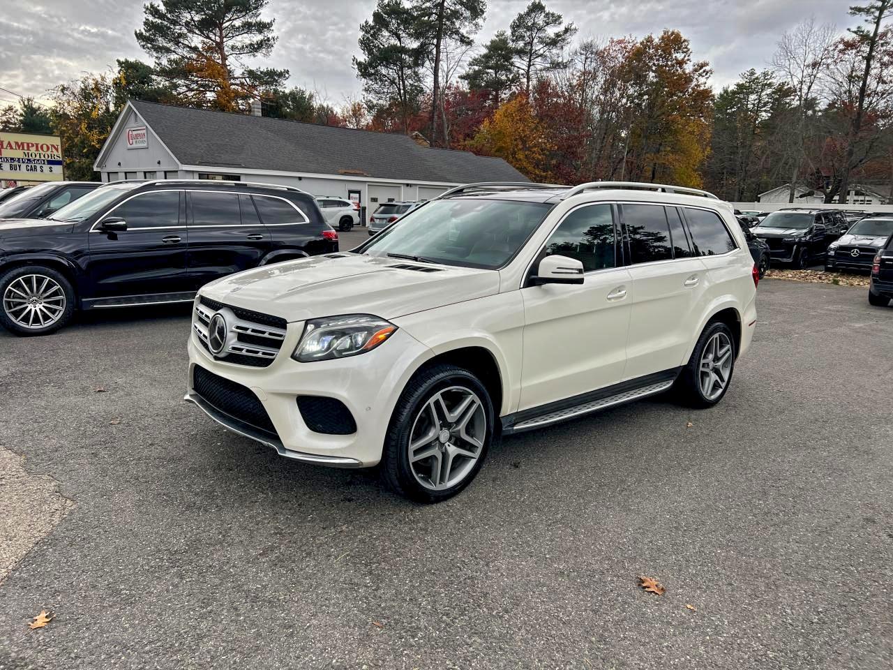 Lot #3311485253 2017 MERCEDES-BENZ GLS 550 4M