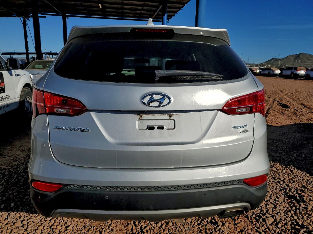 Lot #3310611289 2014 HYUNDAI SANTA FE S