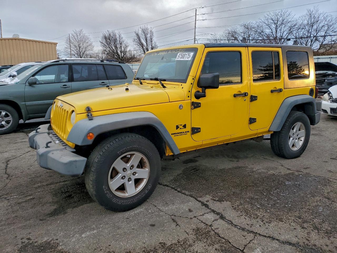 Lot #3317800152 2008 JEEP WRANGLER U