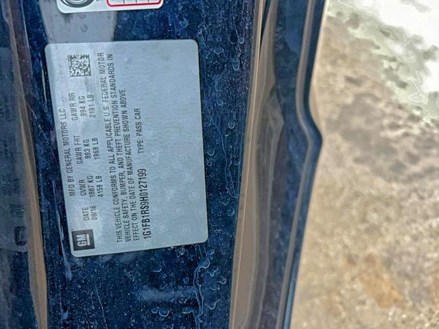 2017 CHEVROLET CAMARO LT #3305293325