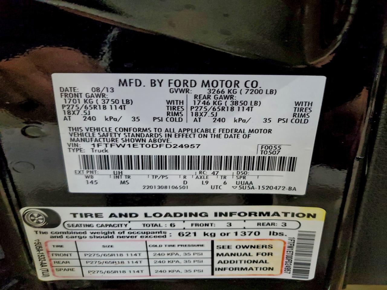 FORD F-150 SUPERCREW