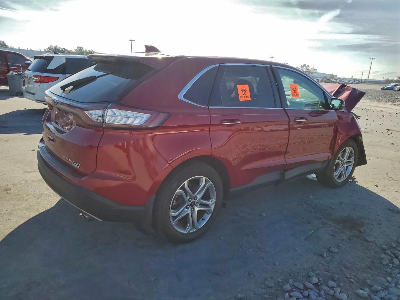 Lot #3308467308 2018 FORD EDGE TITAN