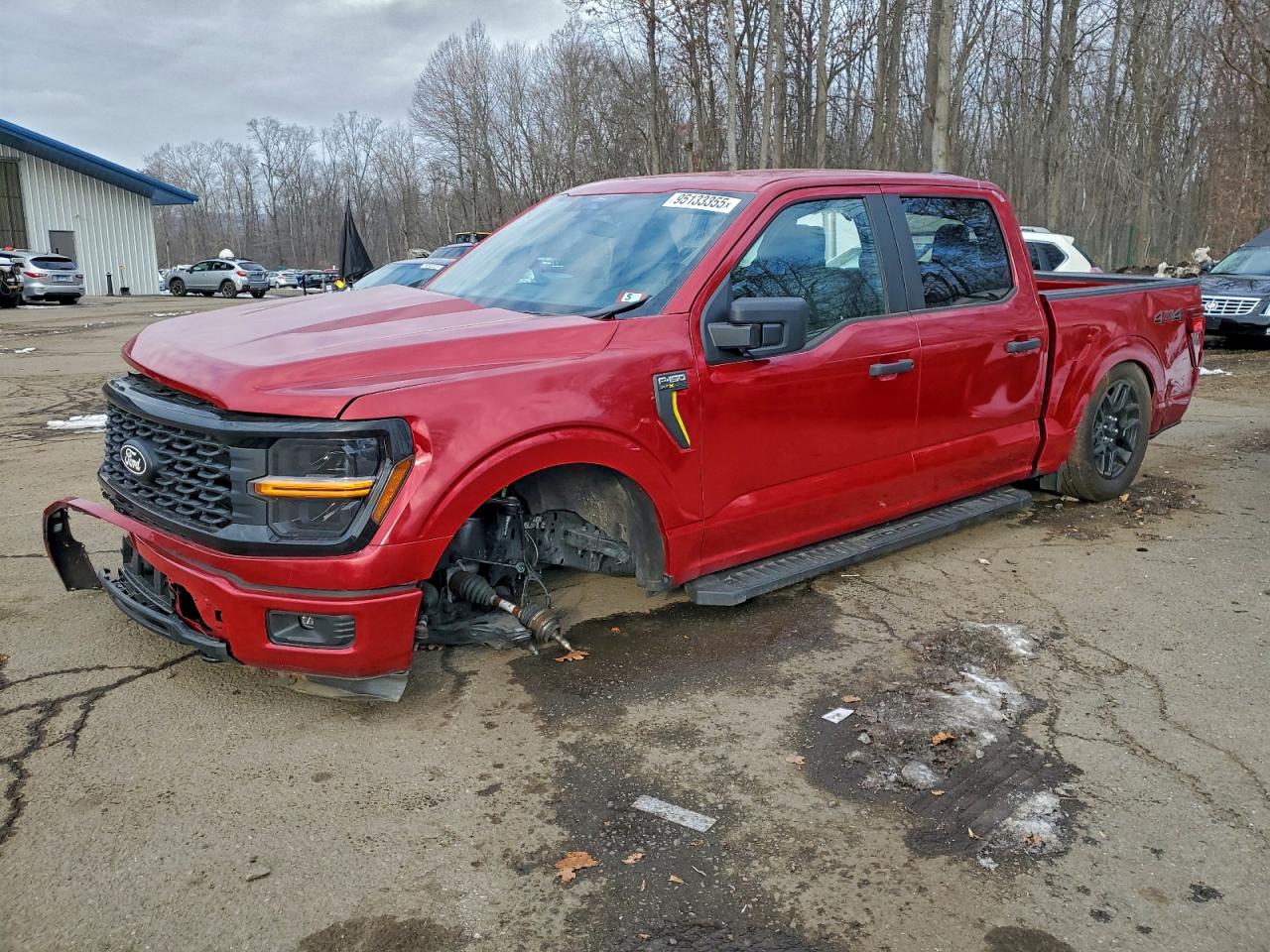Lot #3310441316 2024 FORD F150 STX