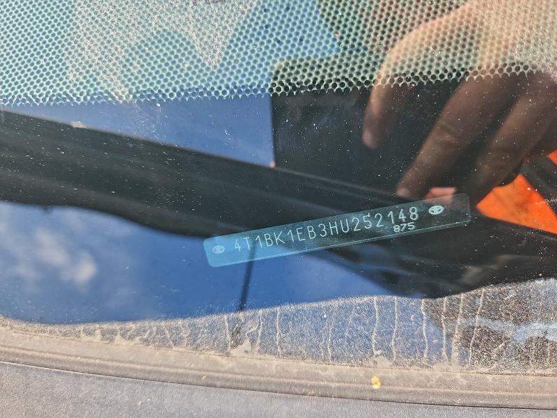 2017 TOYOTA AVALON XLE #3316722422