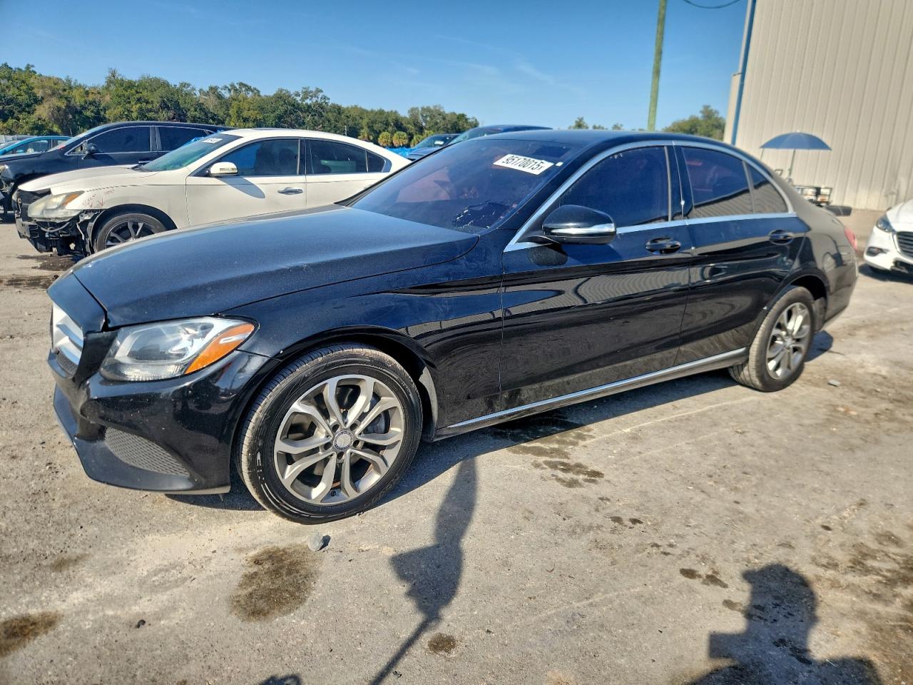 Lot #3305238016 2015 MERCEDES-BENZ C 300 4MAT