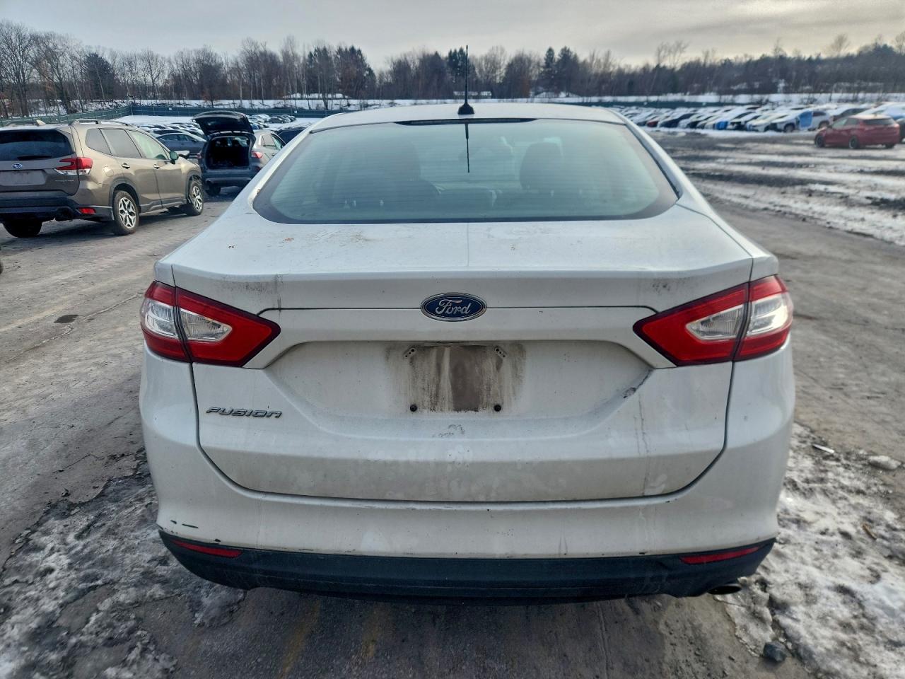 Lot #3308459324 2014 FORD FUSION S