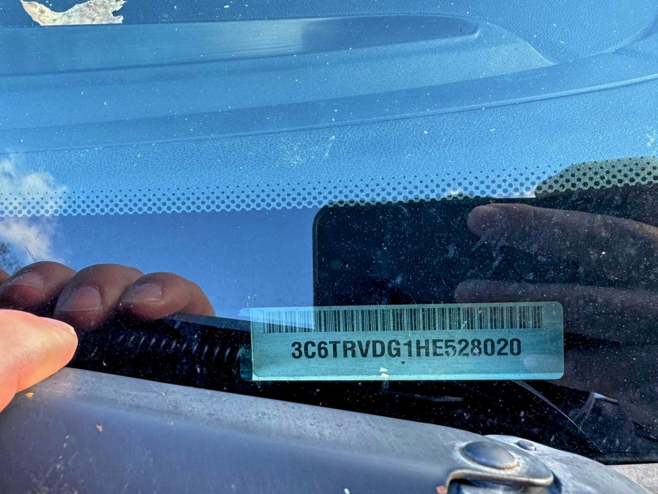 Lot #3302667055 2017 RAM PROMASTER