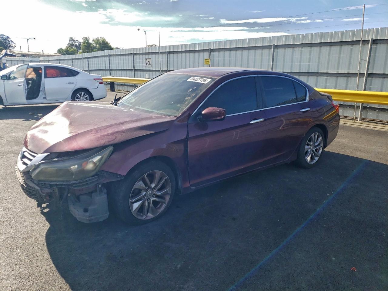 Lot #3311826228 2015 HONDA ACCORD SPO