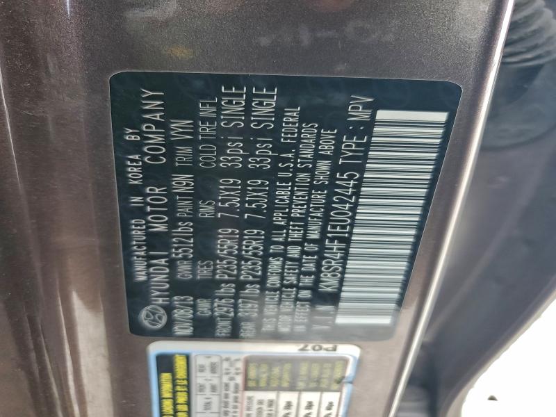 2014 HYUNDAI SANTE FE #3305598106