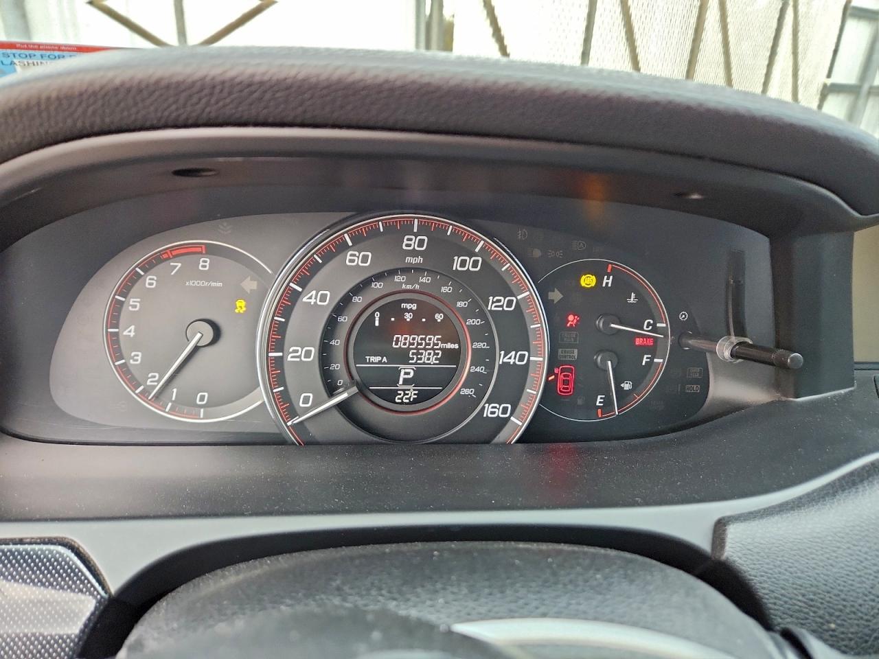 Lot #3315966080 2014 HONDA ACCORD SPO