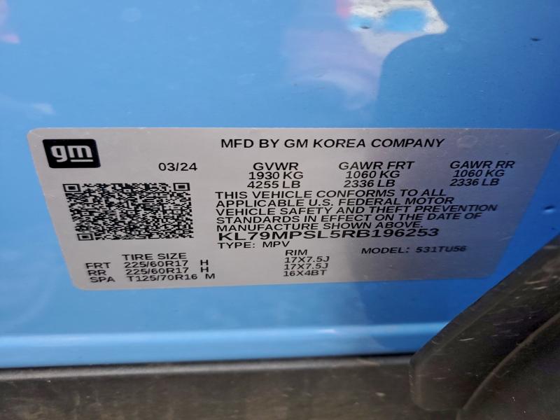 2024 CHEVROLET TRAILBLAZE #3304635967