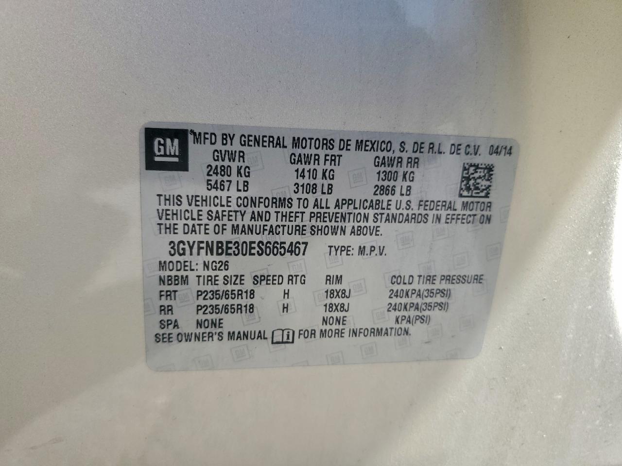 CADILLAC SRX LUXURY COLLECTION