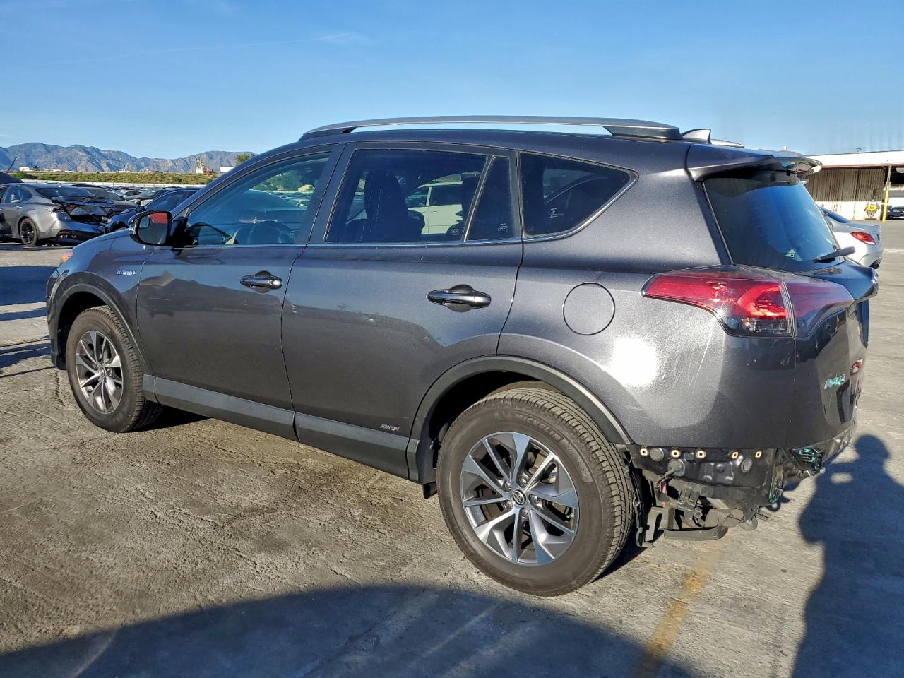 Lot #3308315176 2018 TOYOTA RAV4 HV LE