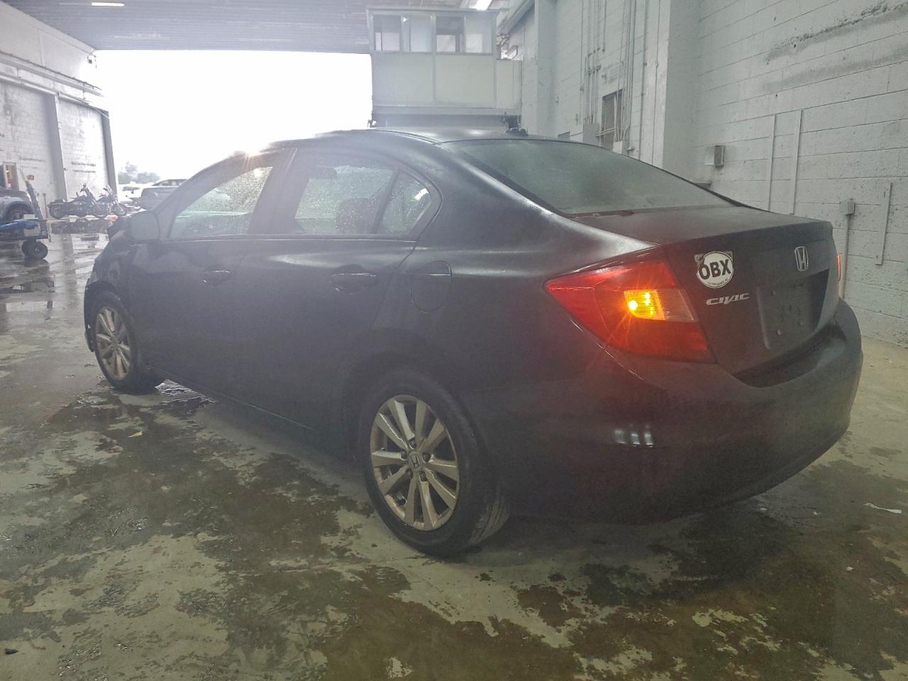 Lot #3302749047 2012 HONDA CIVIC EXL