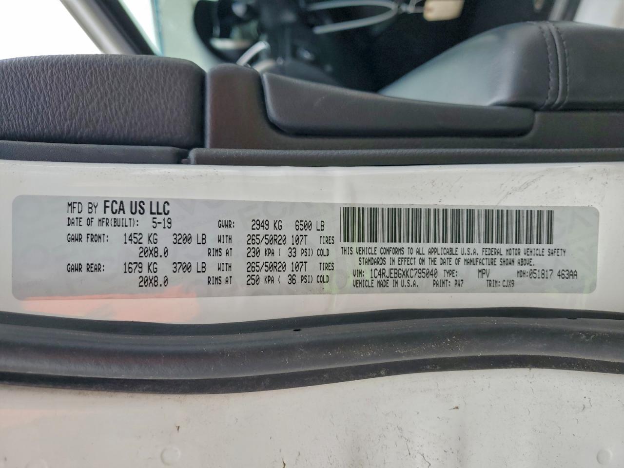 JEEP GRAND CHEROKEE LIMITED