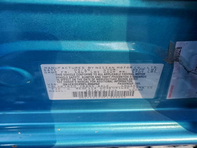 2015 NISSAN VERSA NOTE #3303958697