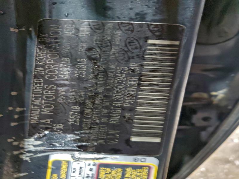 2016 KIA OPTIMA LX #3308234183