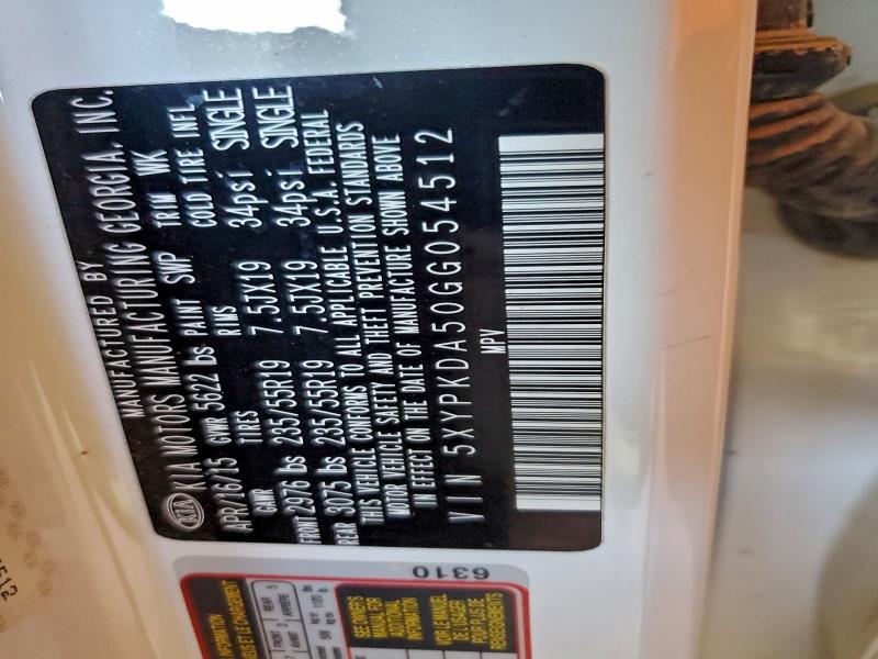 2016 KIA SORENTO SX #3305478069