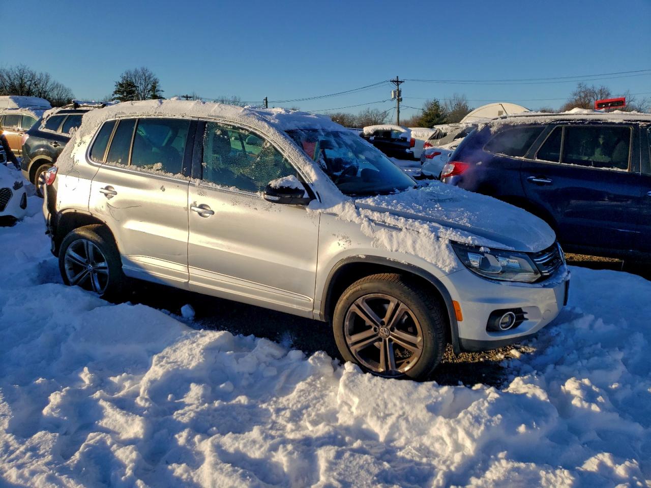 Lot #3315941092 2017 VOLKSWAGEN TIGUAN SPO