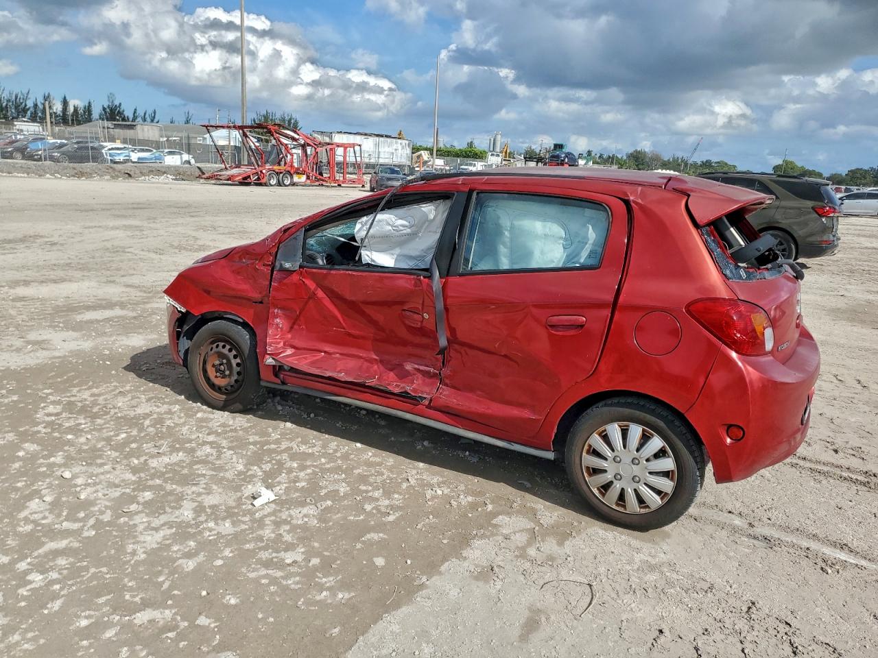 Lot #3315925123 2014 MITSUBISHI MIRAGE DE