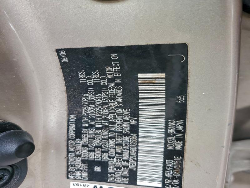 2006 TOYOTA HIGHLANDER #3315662774