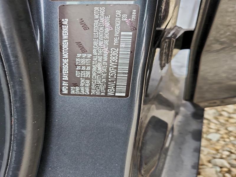 2015 BMW X1 XDRIVE2 #3317026111