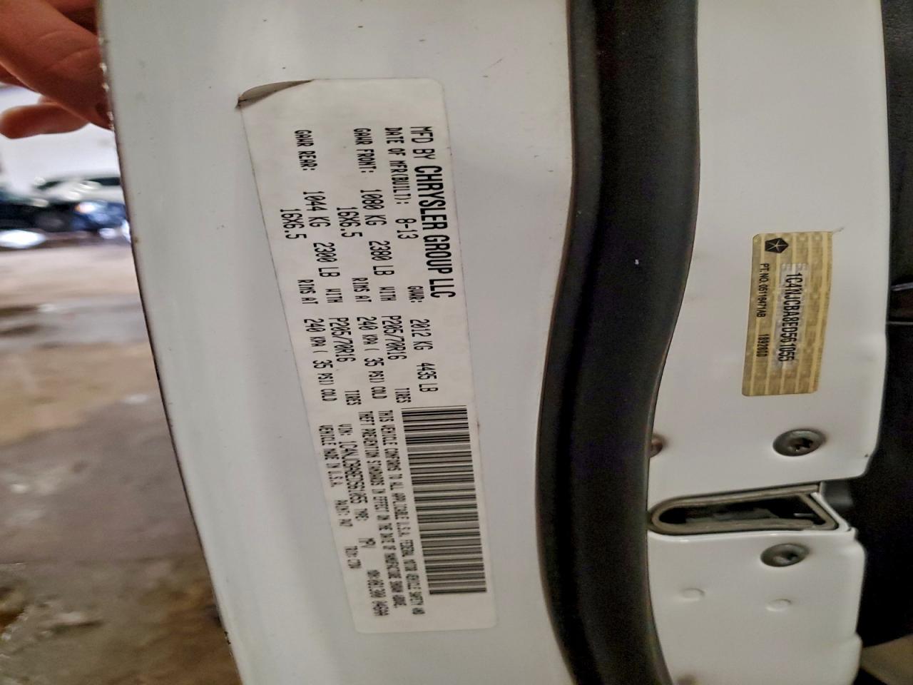 Lot #3310379986 2014 JEEP COMPASS SP