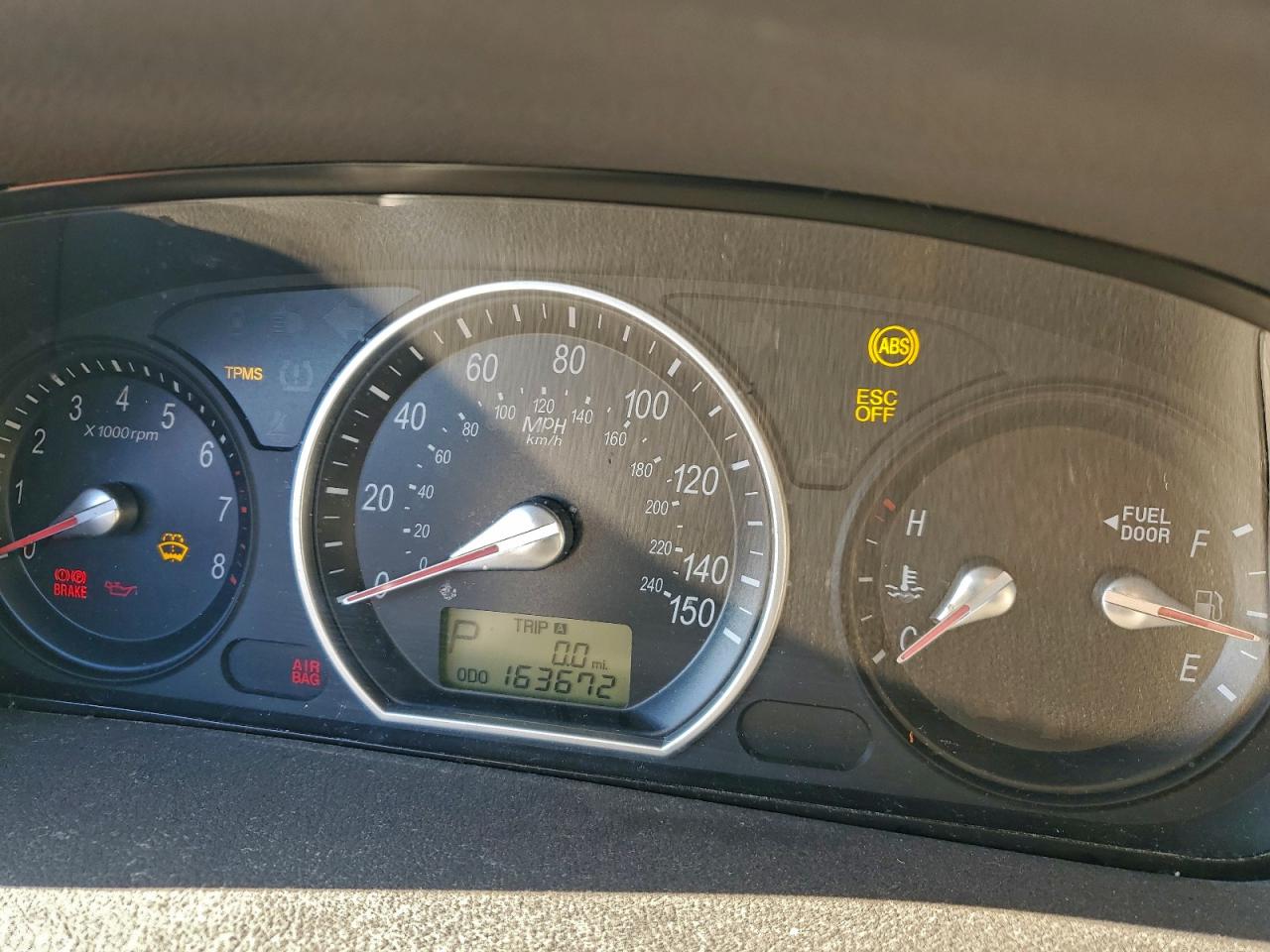 Lot #3317170132 2008 HYUNDAI SONATA GLS