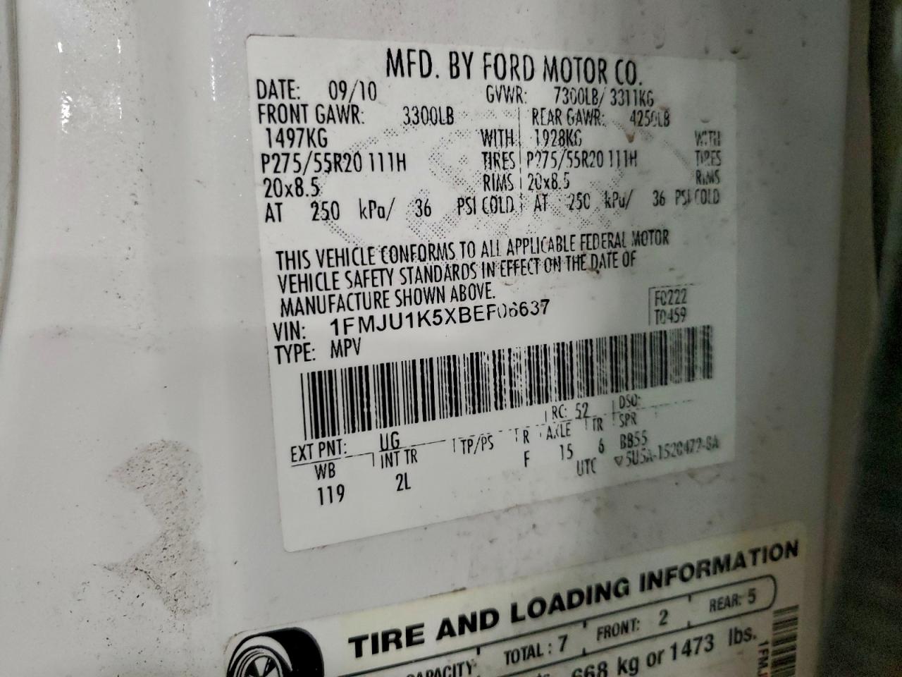 FORD EXPEDITION LIMITED