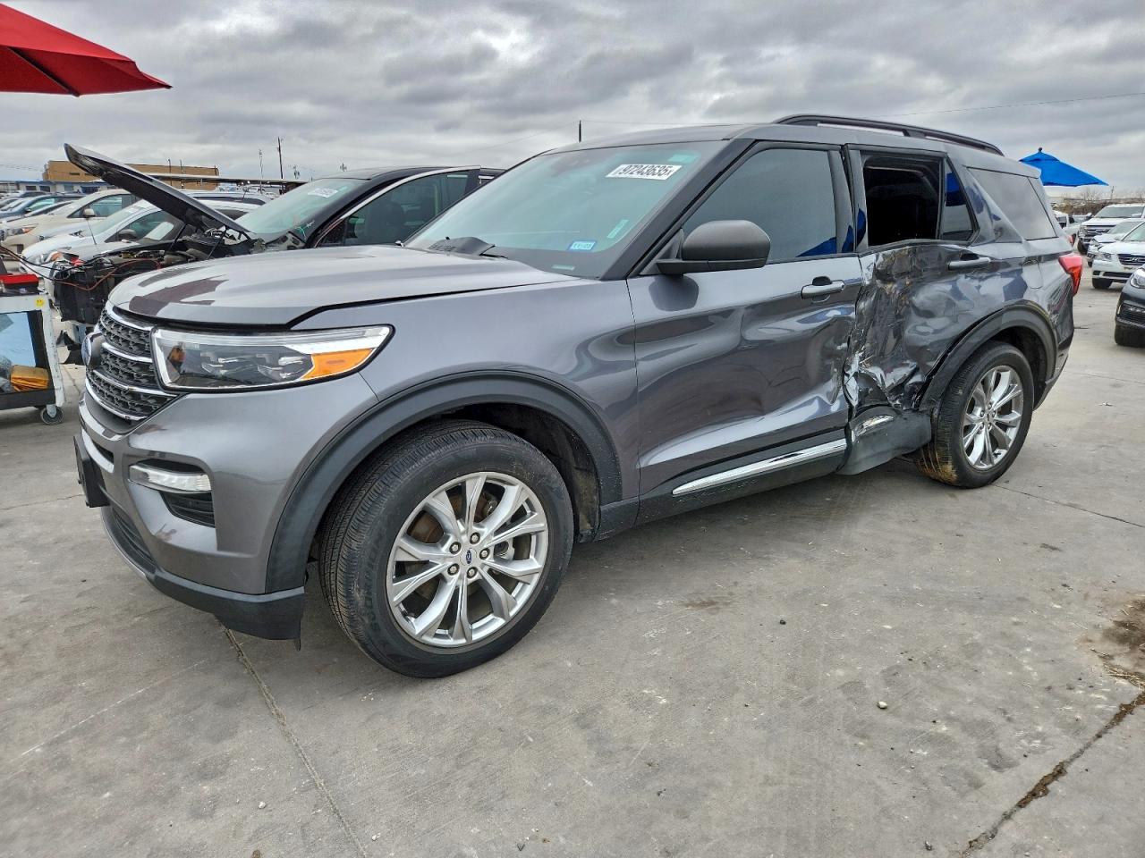 Lot #3318862913 2022 FORD EXPLORER X