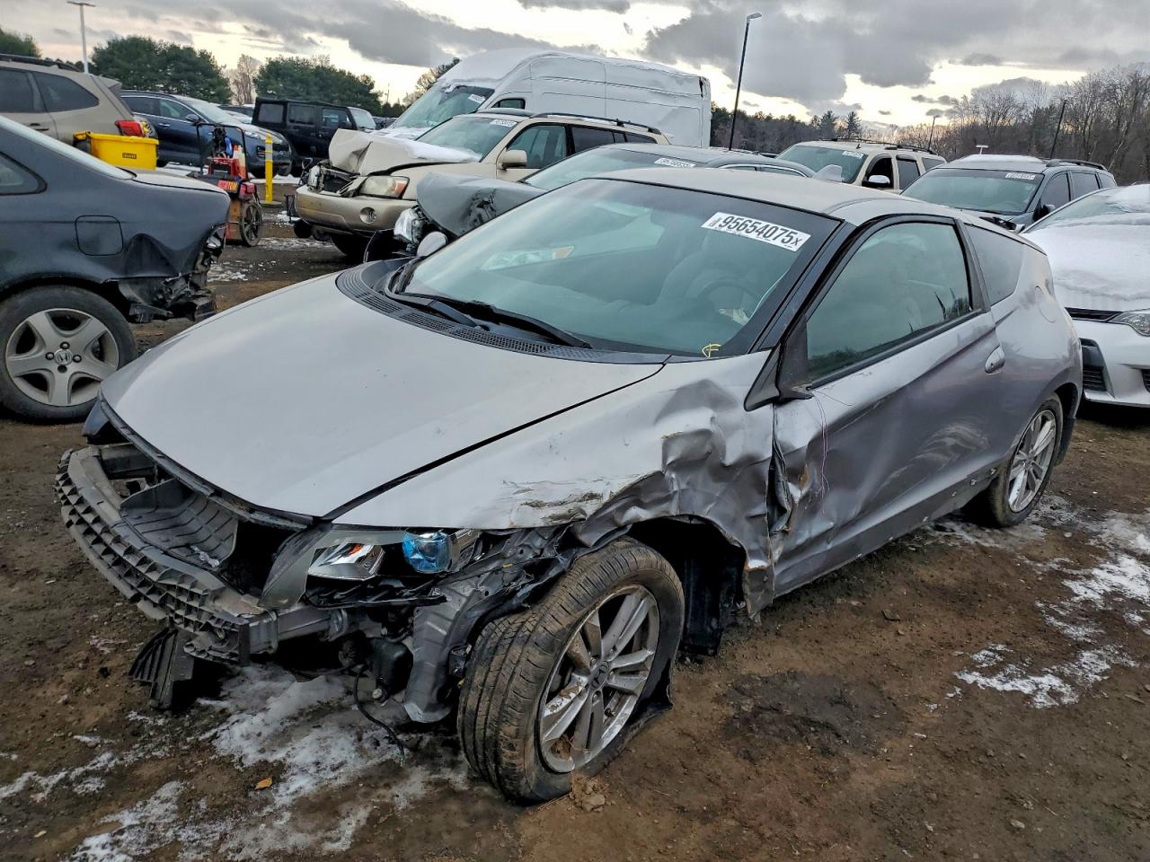 Lot #3310441326 2011 HONDA CR-Z EX