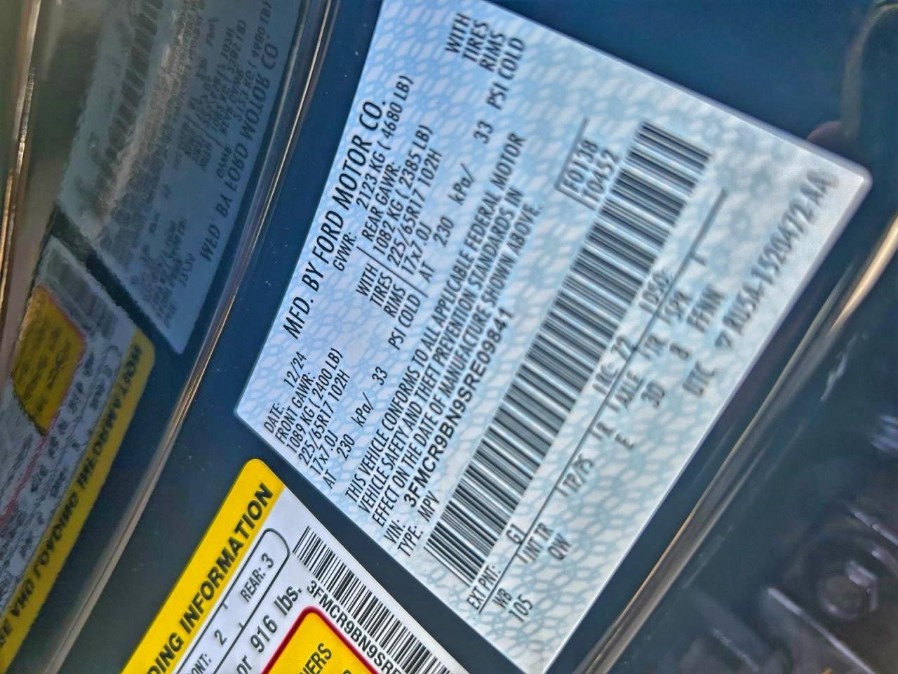 FORD BRONCO SPORT BIG BEND