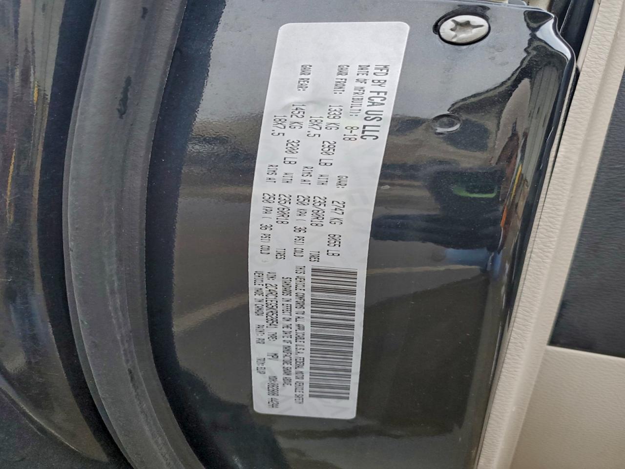 CHRYSLER PACIFICA TOURING L PLUS