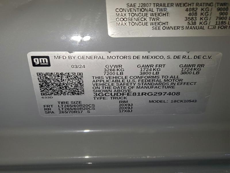 2024 CHEVROLET SILVERADO #3304535437