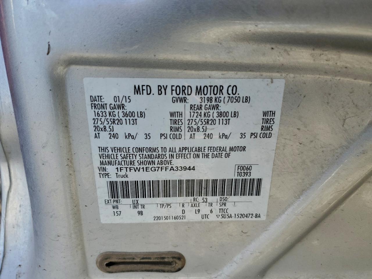 FORD F-150 SUPERCREW