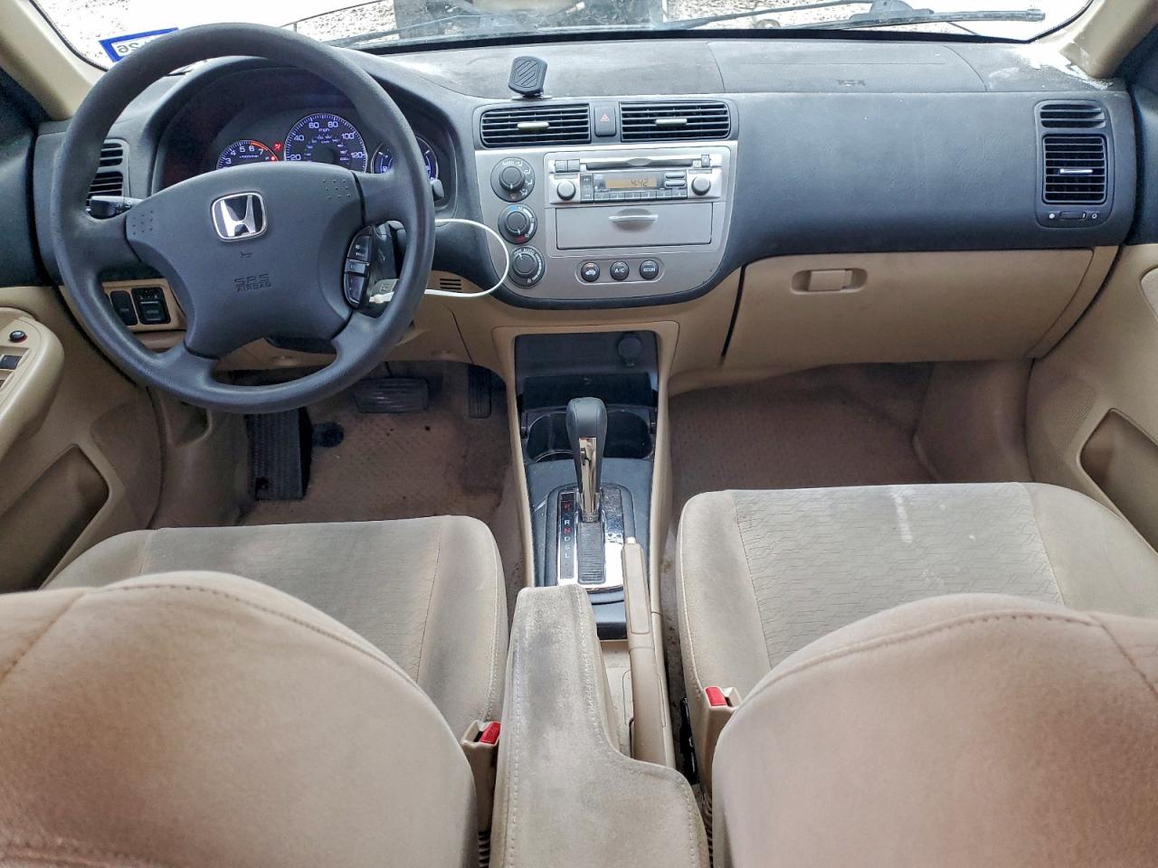 Lot #3312479681 2004 HONDA CIVIC HYBR