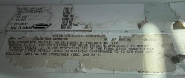 2007 STERLING TRUCK LT 9500 #3319174565